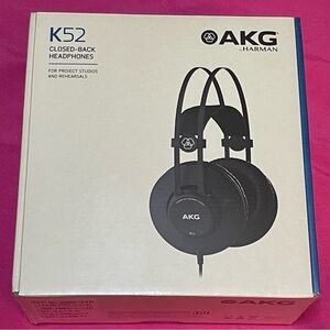 AGK K52 Headphones New In Box